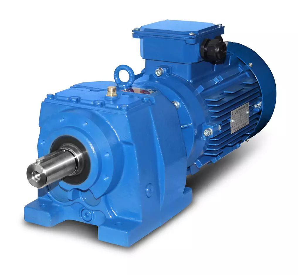 MV-F272-100-4 - 3.0kW - 225 tpm Rechte motorreductor