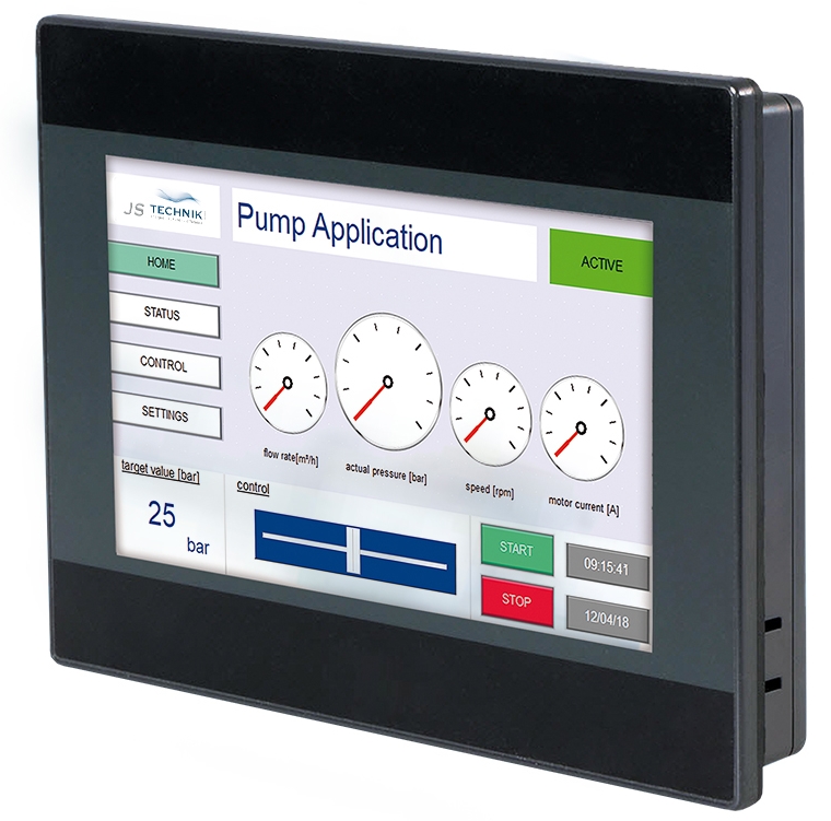 EASYdrive Touch bedieningsterminal