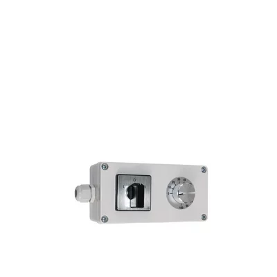 Externe schakelaar met L-0-R schakelaar en potentiometer