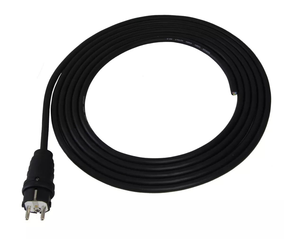 Aansluitkabel 3 x 1,5 mm² met Schuko-stekker 230 Volt